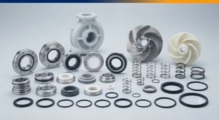 Mechanical Seal Spares and Pump Casing - Shree Mech Seal Engineering